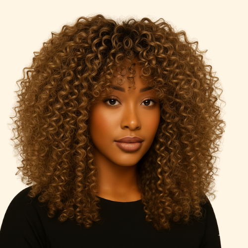 AFRO CURLY BLOND
