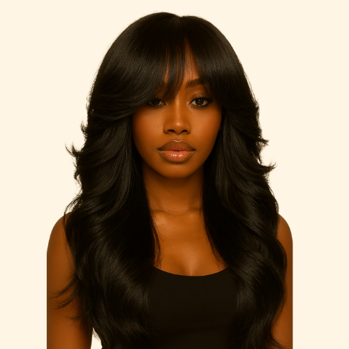 BODY WAVE NATURAL BLACK WIG